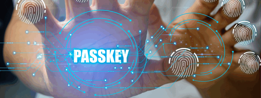 foto met vingers en passkey